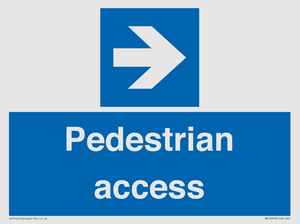 Pedestrian access